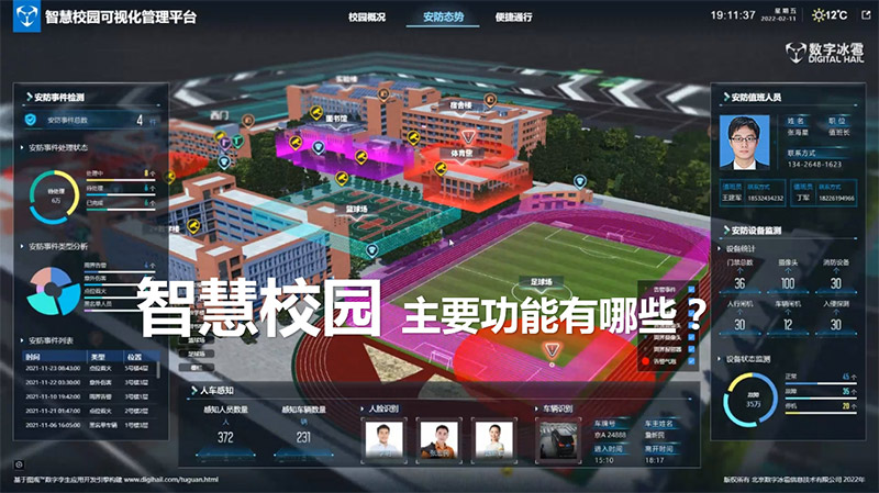 智慧校園的功能有哪些？