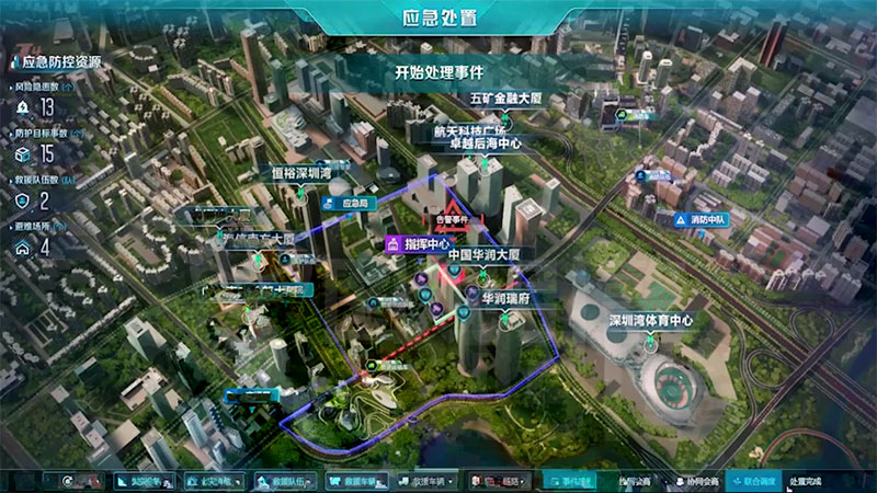 智慧應急主要用在哪些場景當中？
