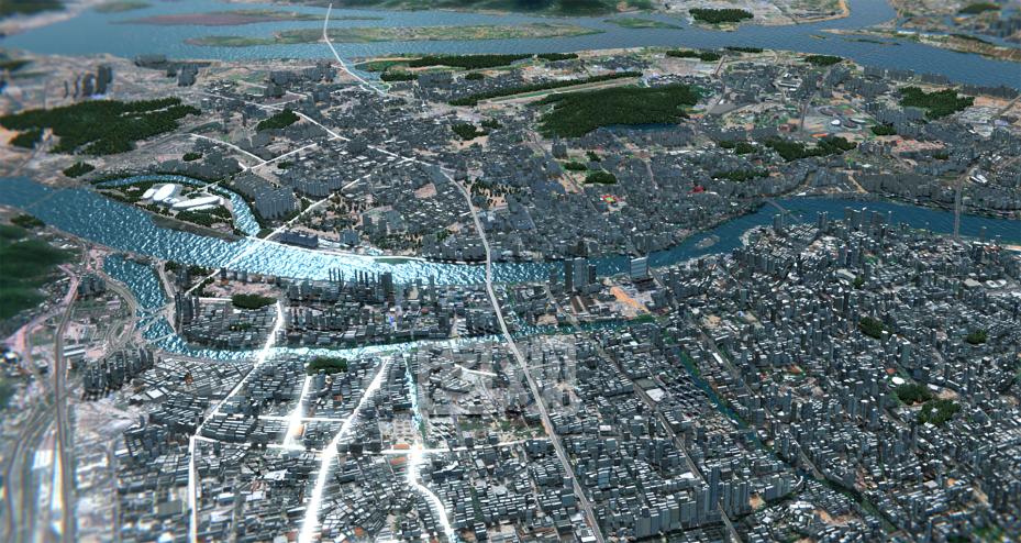 L2級城市低多邊形建模服務(wù)
