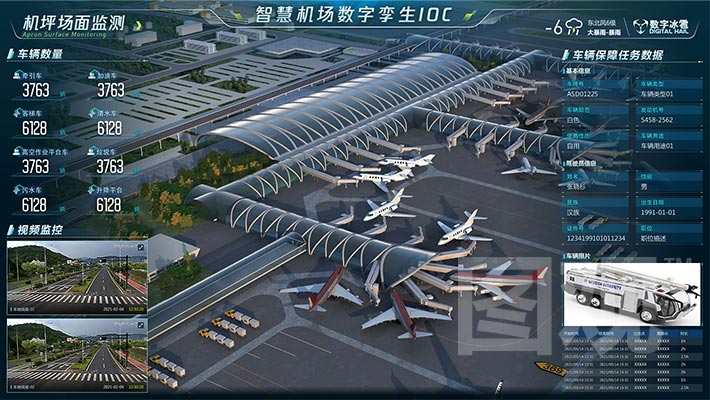 智慧機場-機坪場面監測